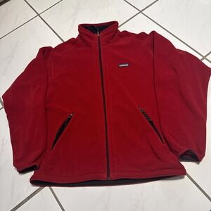 NWOT VTG Patagonia Jacket Mens M Zip Fleece Jacket Sweater USA 90s Synchylla